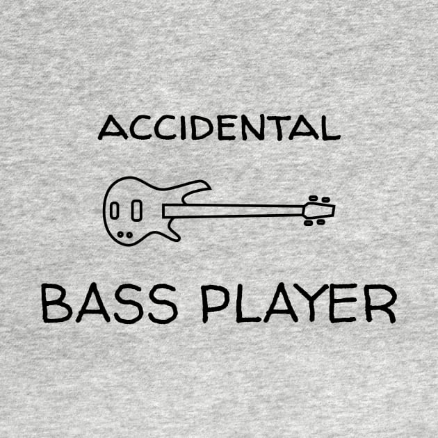Accidental Bass Player by CHADDINGTONS